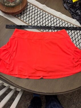 Layer 8 Bright Coral Performance Skort